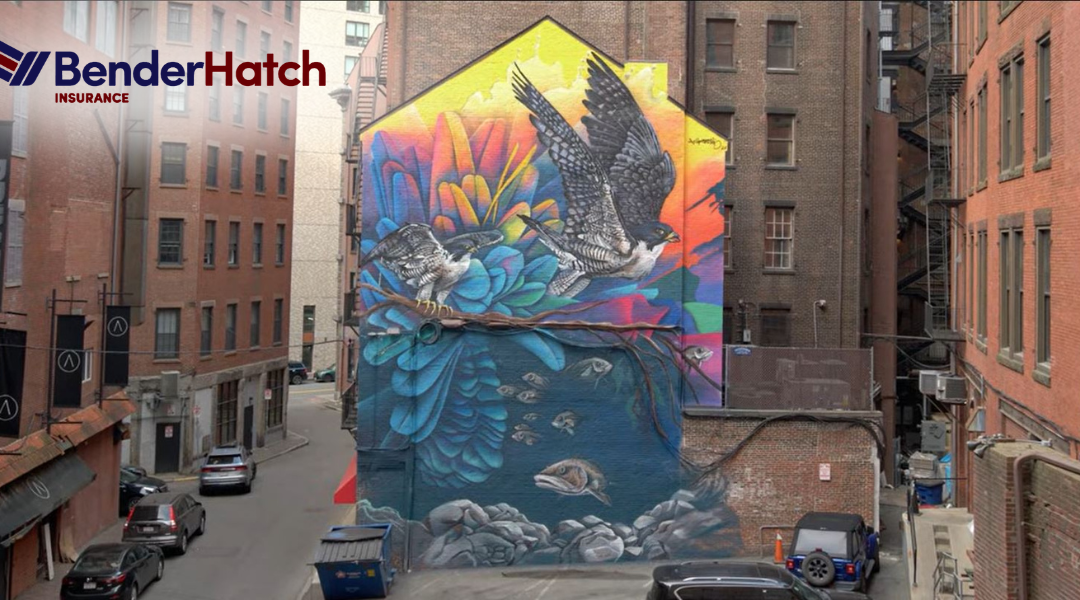 New Mural Brings Color and Creativity to Bender Hatch Insurance